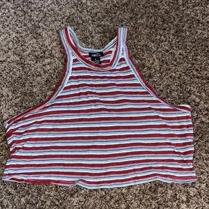 Rue21 Stripped Crop Top